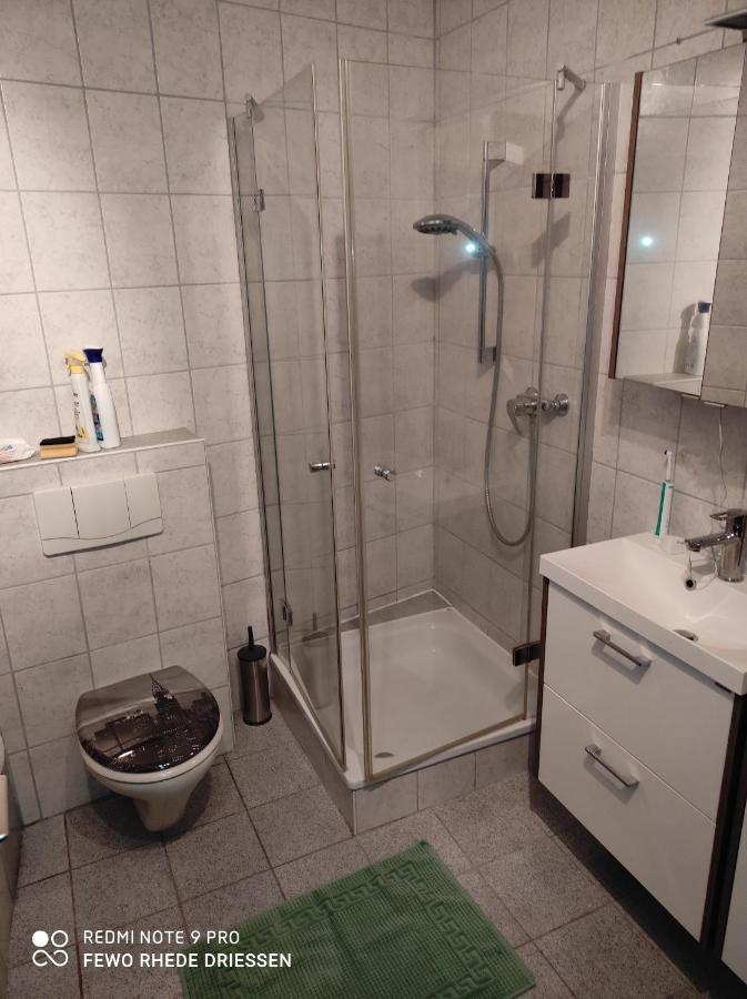 Ferienwohnung Rhede Im Og Exteriör bild