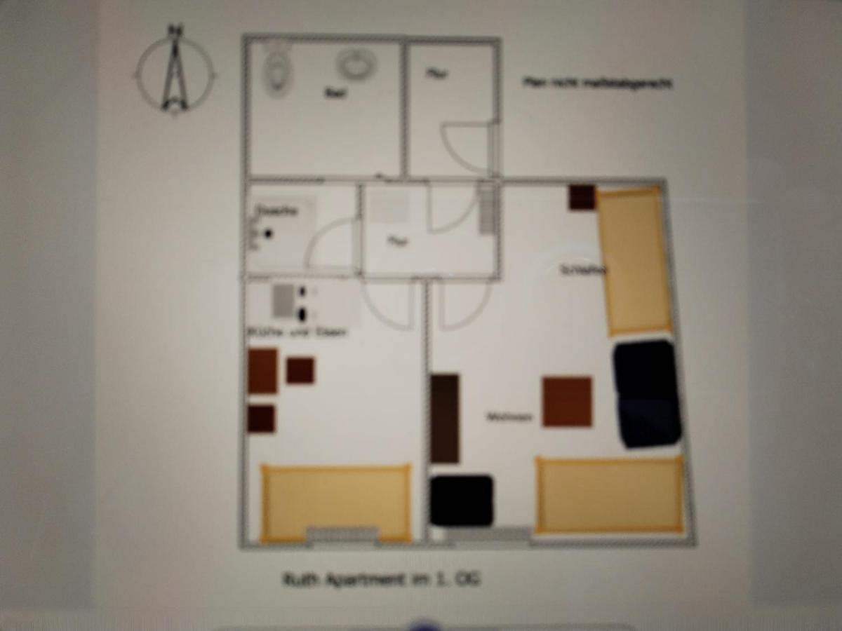 Ferienwohnung Rhede Im Og Exteriör bild